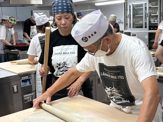 日本橋蕎麦会の様子