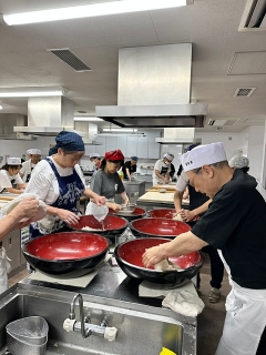 日本橋蕎麦会の様子