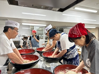 日本橋蕎麦会の様子