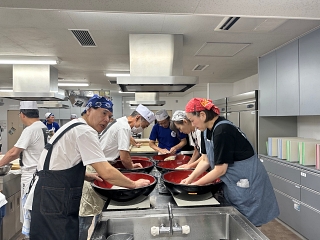日本橋蕎麦会の様子