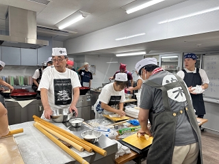 日本橋蕎麦会の様子