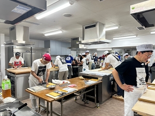 日本橋蕎麦会の様子