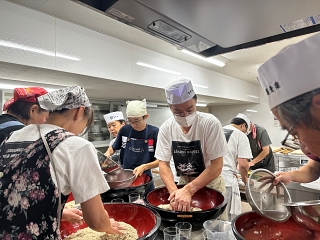 日本橋蕎麦会の様子