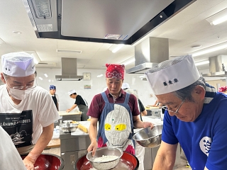 日本橋蕎麦会の様子