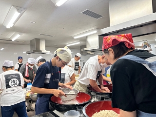 日本橋蕎麦会の様子