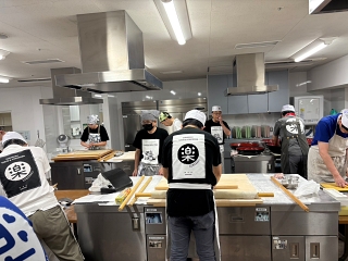 日本橋蕎麦会の様子