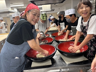 日本橋蕎麦会の様子