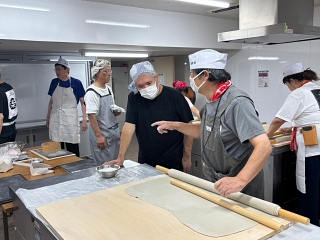 日本橋蕎麦会の様子